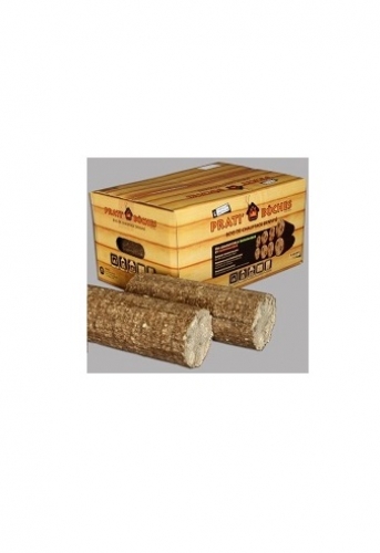 carton de 8 bûches rondes (12kg)