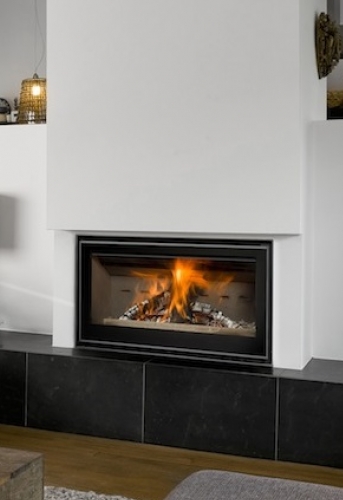 Rendement 76% - Norme EN 13240 - Indice 0,5 - Flamme verte 7*