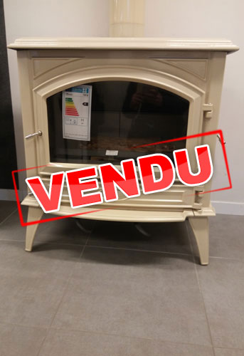 Poêle à bois, 11 Kw, CE EN 13240, 7* Flamme verte, * TVA 5,5% incluse et hors livraison et pose.