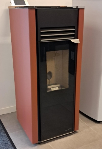 Poêle à granulés - Terra cotta -  Sortie des fumées arrière -  Modèle d’exposition