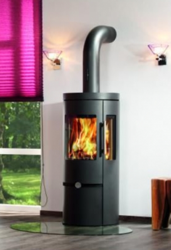 Rendement 81.3% - Norme EN 13240 - Indice 0.5 - Flamme Verte 7*
